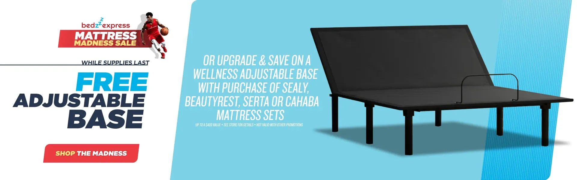 Mattress Madness Adjustable Base